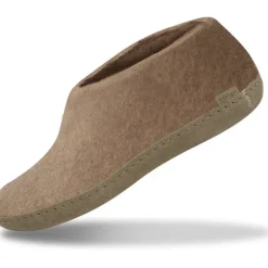 GLERUPS SAND  SKO M/LÆDERSÅL