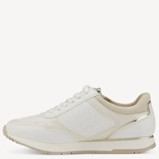 HVID/GULD SNEAKER