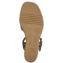 LEOPARD WEDGES SANDAL