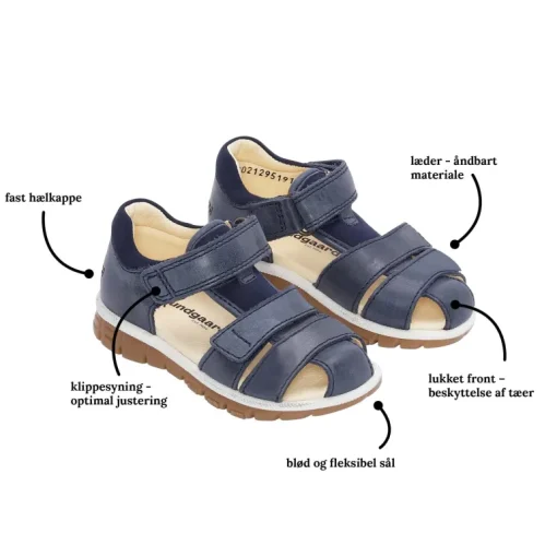 NAVY TRISTAN SANDAL