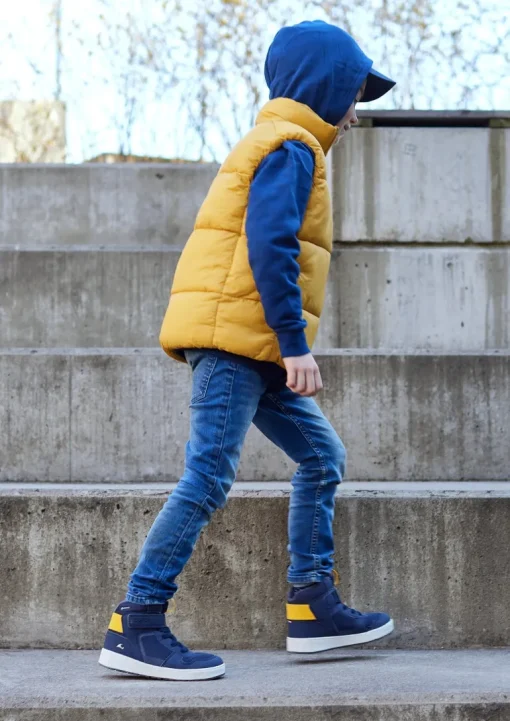 NAVY/GUL BASKET