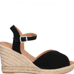 SORT A6709 SANDAL