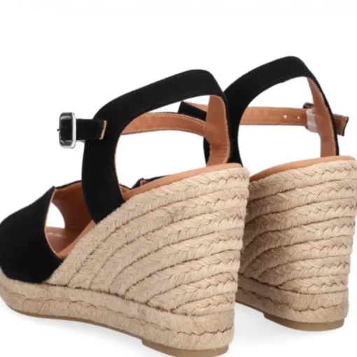 SORT A6709 SANDAL