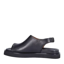 SORT GLAT A4105 SANDAL