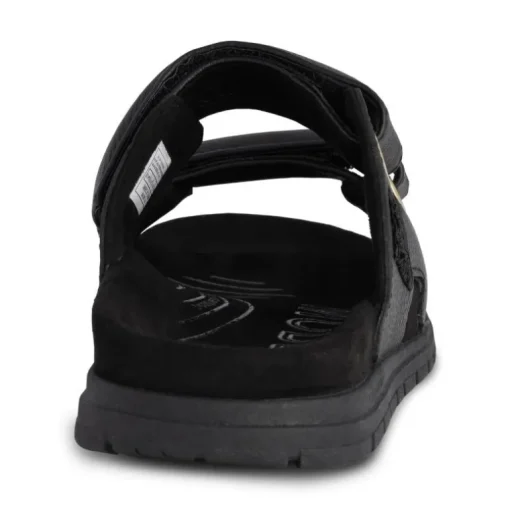 SORT LISA LEATHER SANDAL