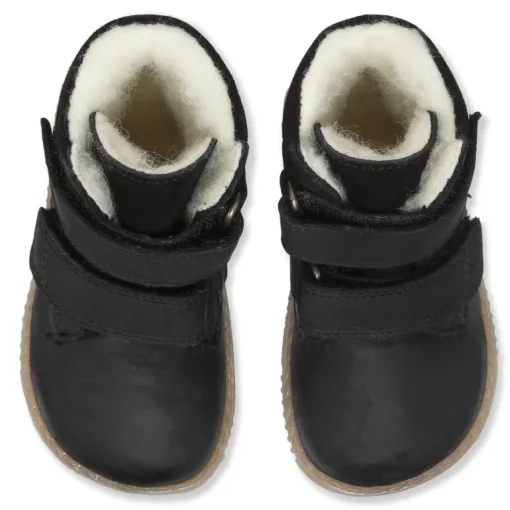 SORT RABBIT STRAP TEX STØVLE