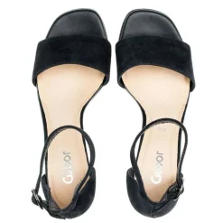 SORT SANDAL