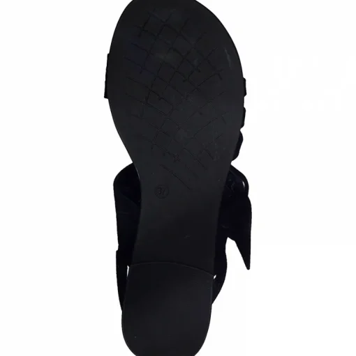 SORT SANDAL