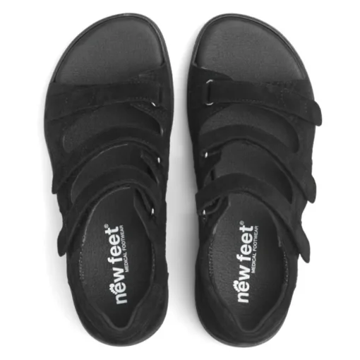 SORT SNAKE 211-35-1910 SANDAL