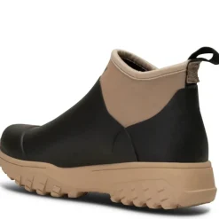 SORT/COFFEE CREAM IRENE WATERPROOF GUMMISTØVLE