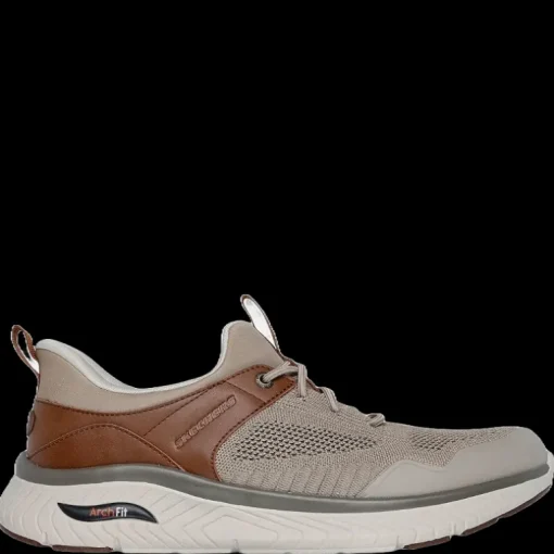 TAUPE RELAXED FT: SLIP-INS: ARCH FIT CROSSER - EMERIC