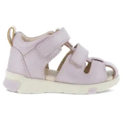 VIOLET METELLIC MINI STRIDE SANDAL