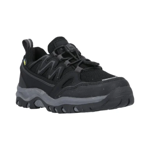 ZIGZAG SORT/GRÅ DOCHEET SNEAKER