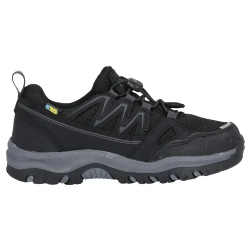 ZIGZAG SORT/GRÅ DOCHEET SNEAKER