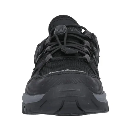 ZIGZAG SORT/GRÅ DOCHEET SNEAKER